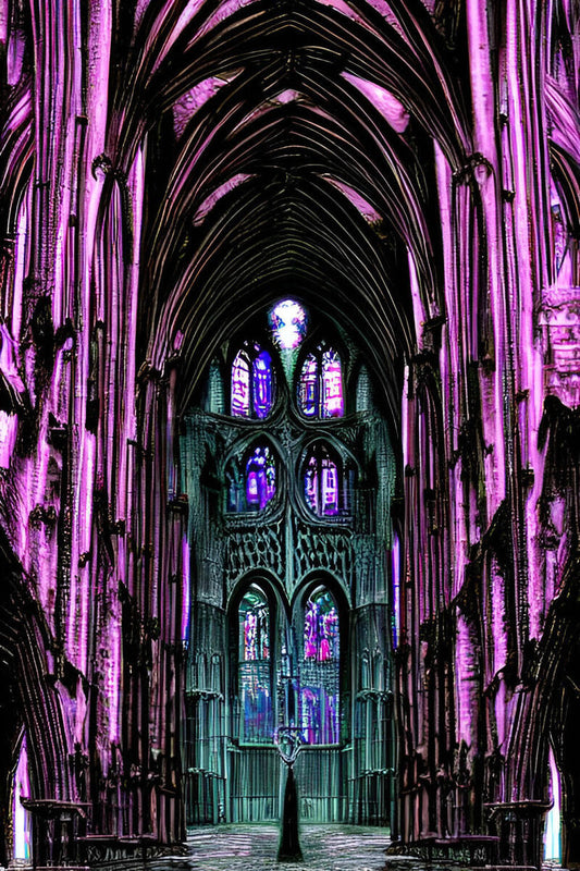 Cathedral Laser-show