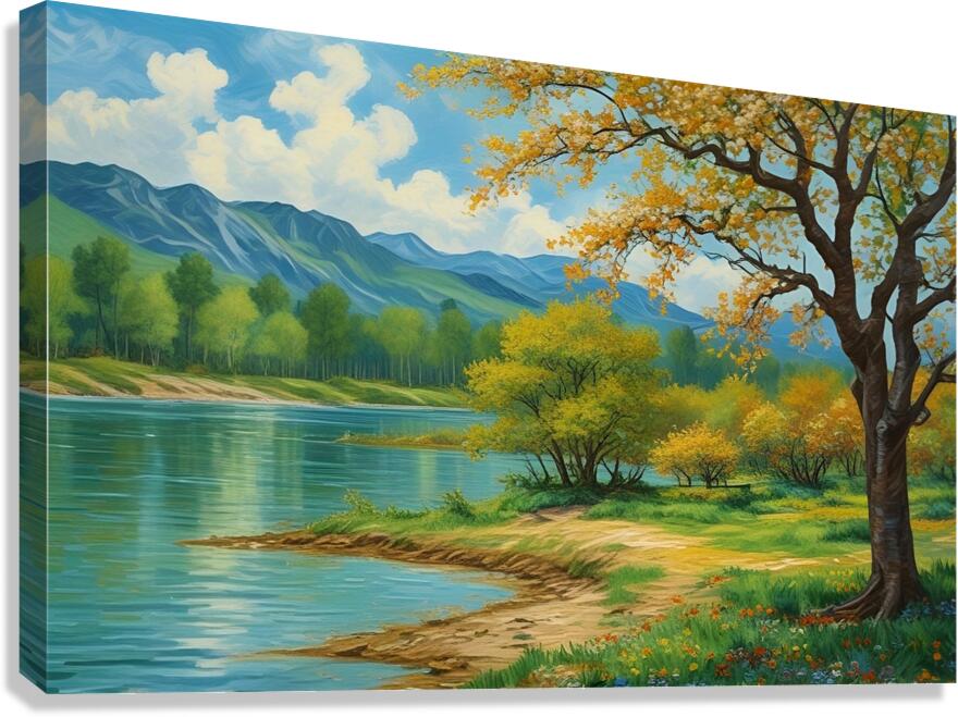 Giclée Stretched Canvas Print