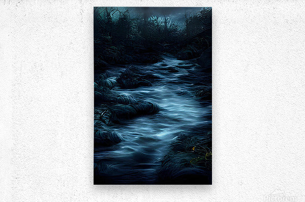 Brushed Metal Print