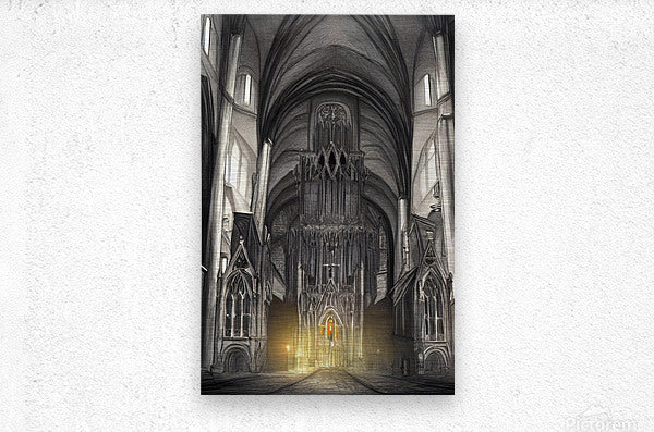 Brushed Metal Print