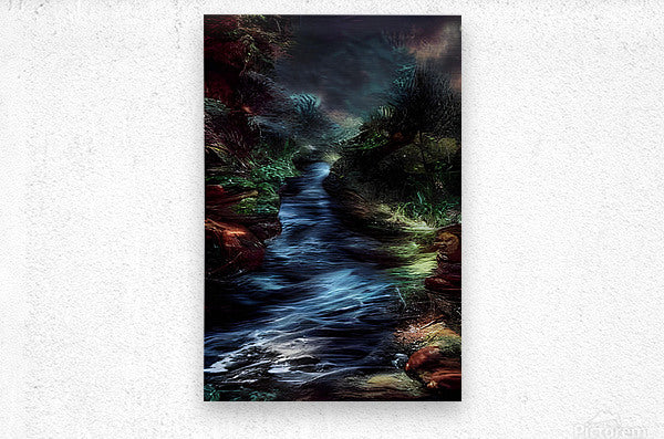 Brushed Metal Print