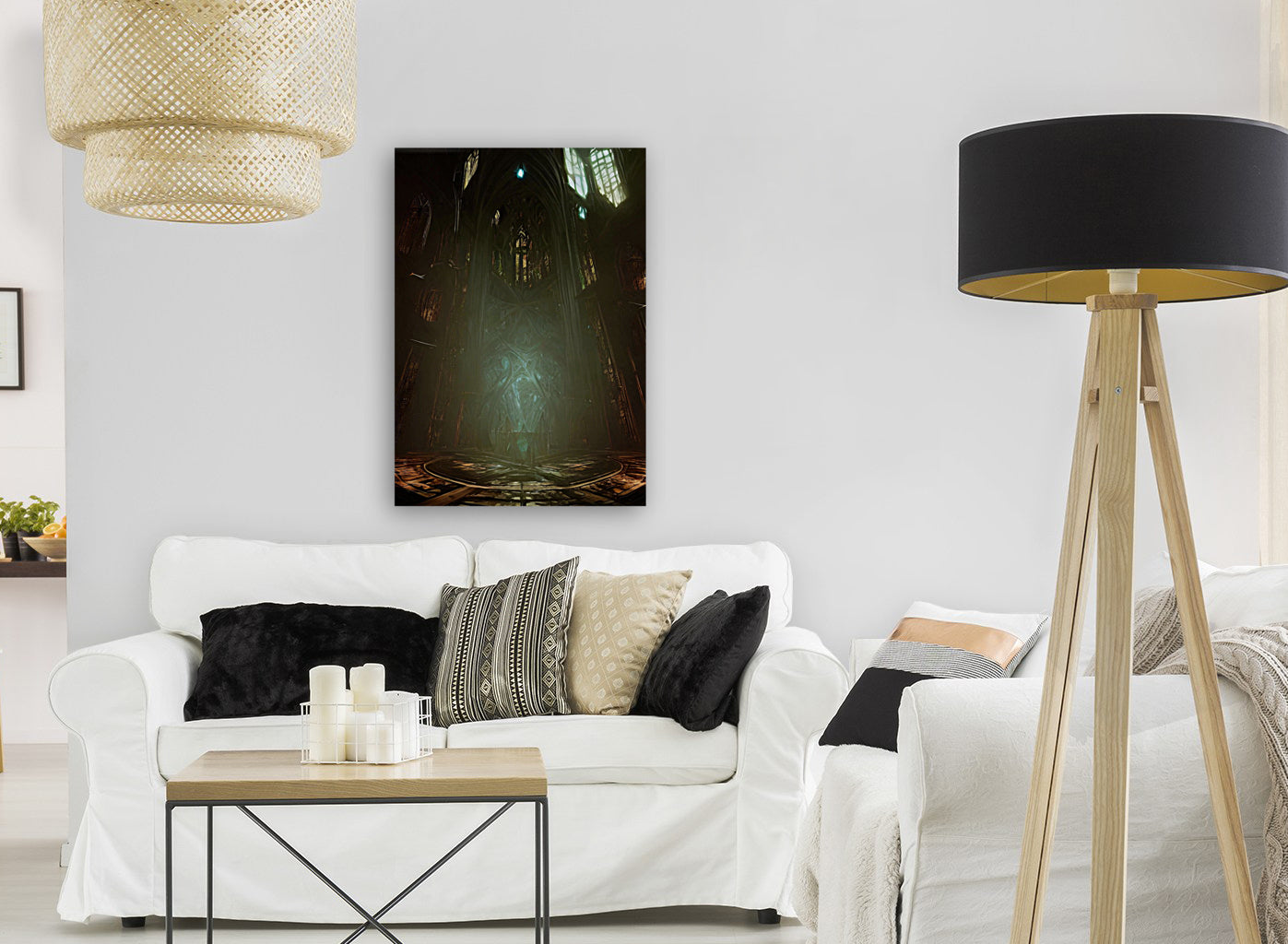 Giclée Stretched Canvas Print