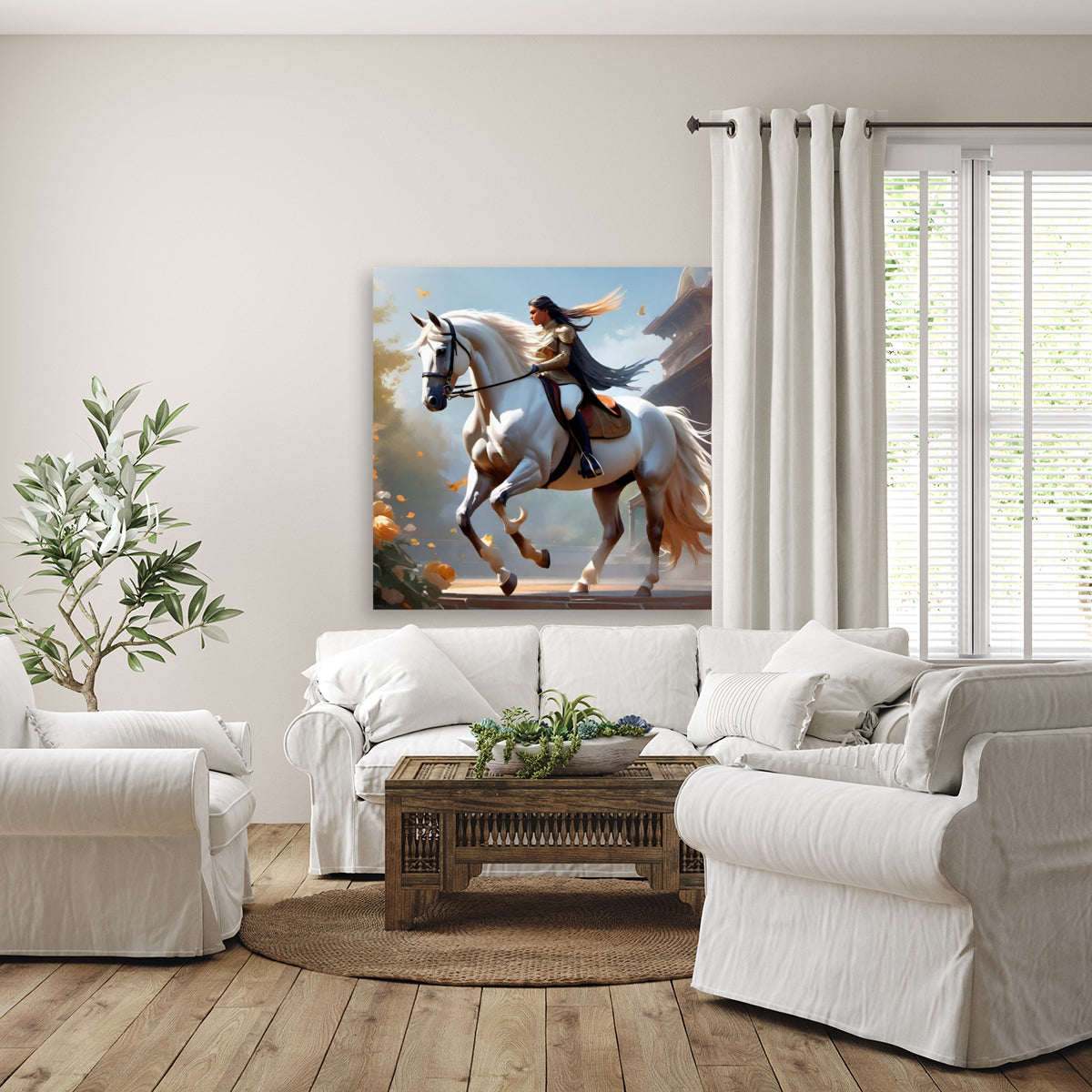 Giclée Stretched Canvas Print