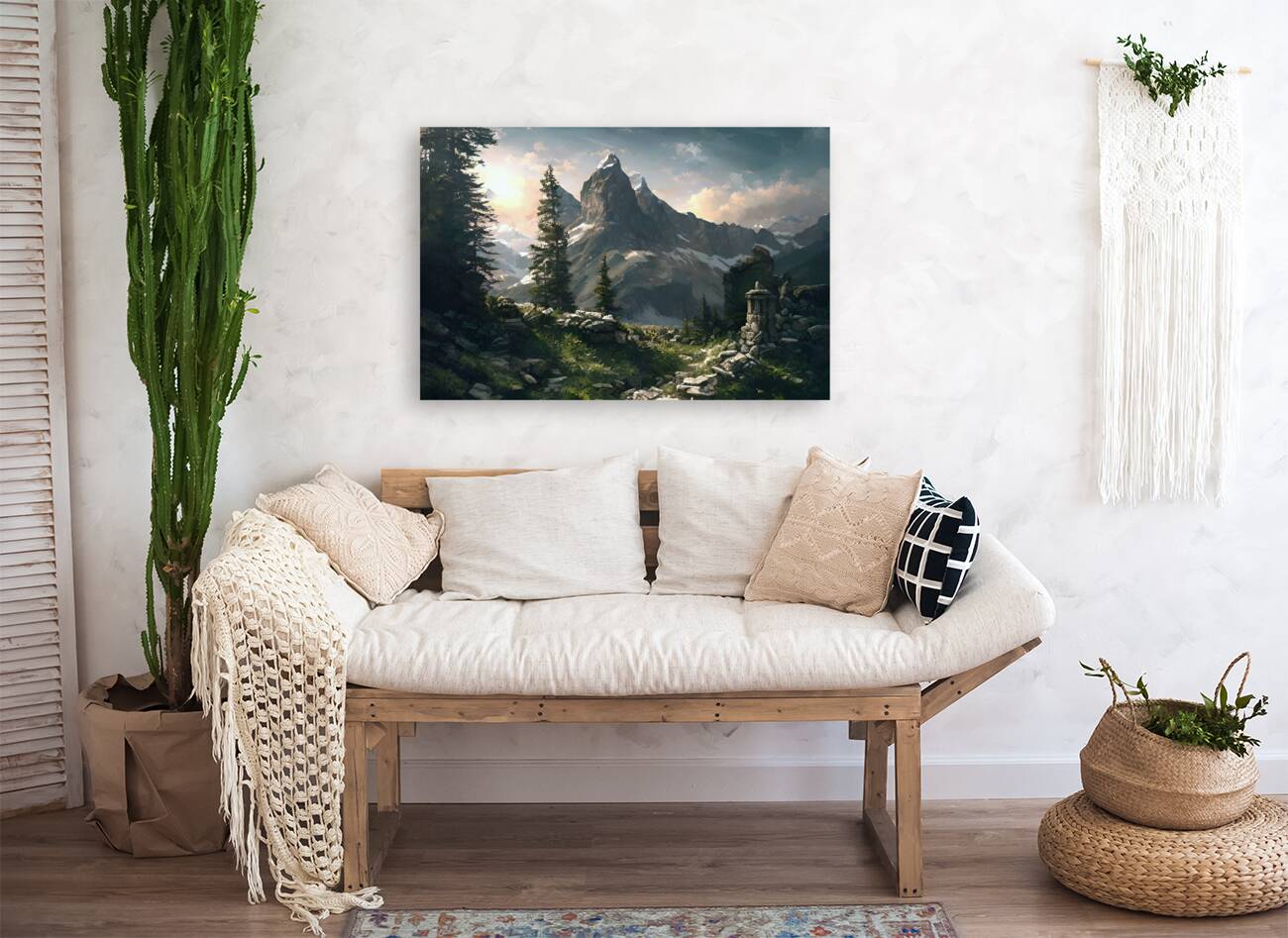 Giclée Stretched Canvas Print